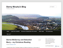 Tablet Screenshot of dannymurphyvso.wordpress.com