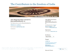 Tablet Screenshot of freedomcontributors.wordpress.com