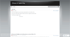 Desktop Screenshot of iphunny.wordpress.com