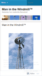 Mobile Screenshot of maninthewindmill.wordpress.com