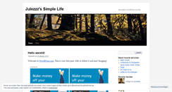 Desktop Screenshot of juliagoryun.wordpress.com