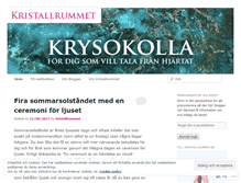 Tablet Screenshot of kristallrummet.wordpress.com