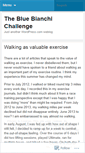 Mobile Screenshot of bluebianchichallenge.wordpress.com