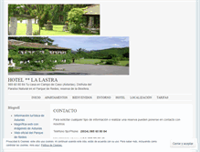 Tablet Screenshot of hotellalastra.wordpress.com