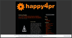 Desktop Screenshot of happy4pr.wordpress.com