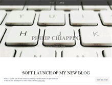 Tablet Screenshot of philipchiappini.wordpress.com