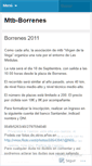 Mobile Screenshot of mtbborrenes.wordpress.com