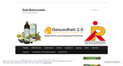 Desktop Screenshot of gabiboborowski.wordpress.com