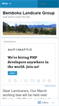Mobile Screenshot of bembokalandcare.wordpress.com
