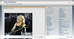 Desktop Screenshot of nirvanapeace.wordpress.com