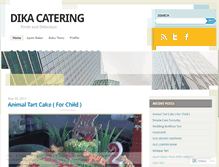 Tablet Screenshot of dikacatering.wordpress.com