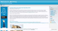 Desktop Screenshot of dwiswn.wordpress.com