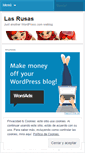 Mobile Screenshot of lasrusas.wordpress.com