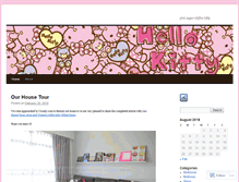 Tablet Screenshot of pinksugarchiffonkitty.wordpress.com