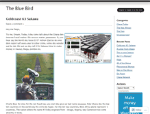 Tablet Screenshot of debluebird.wordpress.com