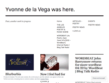 Tablet Screenshot of poetdelavega.wordpress.com