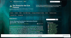 Desktop Screenshot of markpennington.wordpress.com