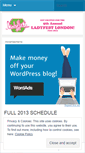 Mobile Screenshot of ladyfestlondon.wordpress.com