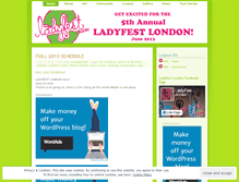 Tablet Screenshot of ladyfestlondon.wordpress.com