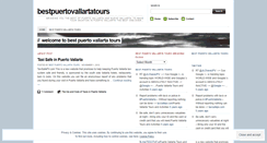Desktop Screenshot of bestpuertovallartatours.wordpress.com
