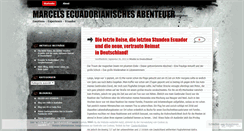 Desktop Screenshot of marcelinecuador.wordpress.com
