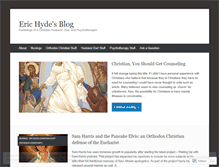 Tablet Screenshot of ehyde.wordpress.com