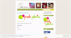 Desktop Screenshot of ivyarts.wordpress.com