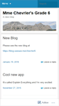 Mobile Screenshot of chevrier6.wordpress.com