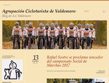 Tablet Screenshot of acvaldemoro.wordpress.com