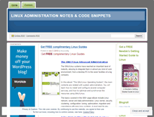 Tablet Screenshot of linuxconfig.wordpress.com