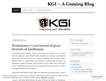 Tablet Screenshot of kragg.wordpress.com