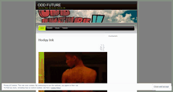 Desktop Screenshot of oddfuture.wordpress.com