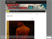 Tablet Screenshot of oddfuture.wordpress.com