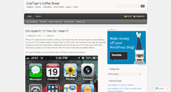 Desktop Screenshot of colstiger.wordpress.com