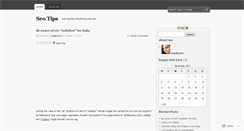 Desktop Screenshot of angelinseotips.wordpress.com