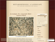 Tablet Screenshot of metamorphosisalandscape.wordpress.com