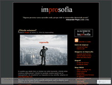 Tablet Screenshot of improsofia.wordpress.com