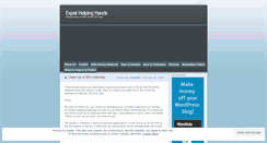 Desktop Screenshot of expathh.wordpress.com