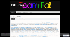 Desktop Screenshot of failclan.wordpress.com