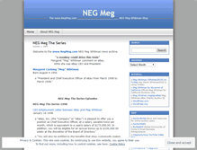 Tablet Screenshot of negmeg.wordpress.com