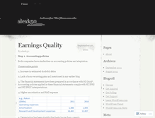 Tablet Screenshot of alexk50.wordpress.com