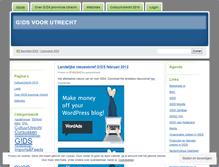 Tablet Screenshot of gidsvoorutrecht.wordpress.com