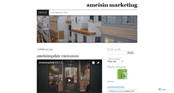 Desktop Screenshot of ameisin.wordpress.com