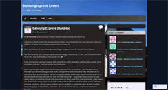 Desktop Screenshot of bandungexpress.wordpress.com