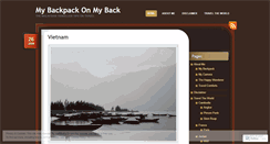 Desktop Screenshot of mybackpaq.wordpress.com