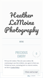 Mobile Screenshot of lemoinephotography.wordpress.com