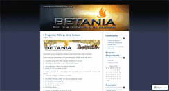 Desktop Screenshot of betaniaelsalvador.wordpress.com