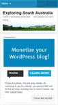 Mobile Screenshot of exploringsouthaustralia.wordpress.com