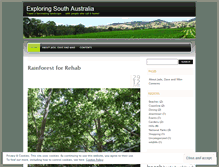 Tablet Screenshot of exploringsouthaustralia.wordpress.com