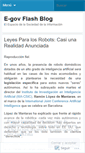 Mobile Screenshot of egovflash.wordpress.com